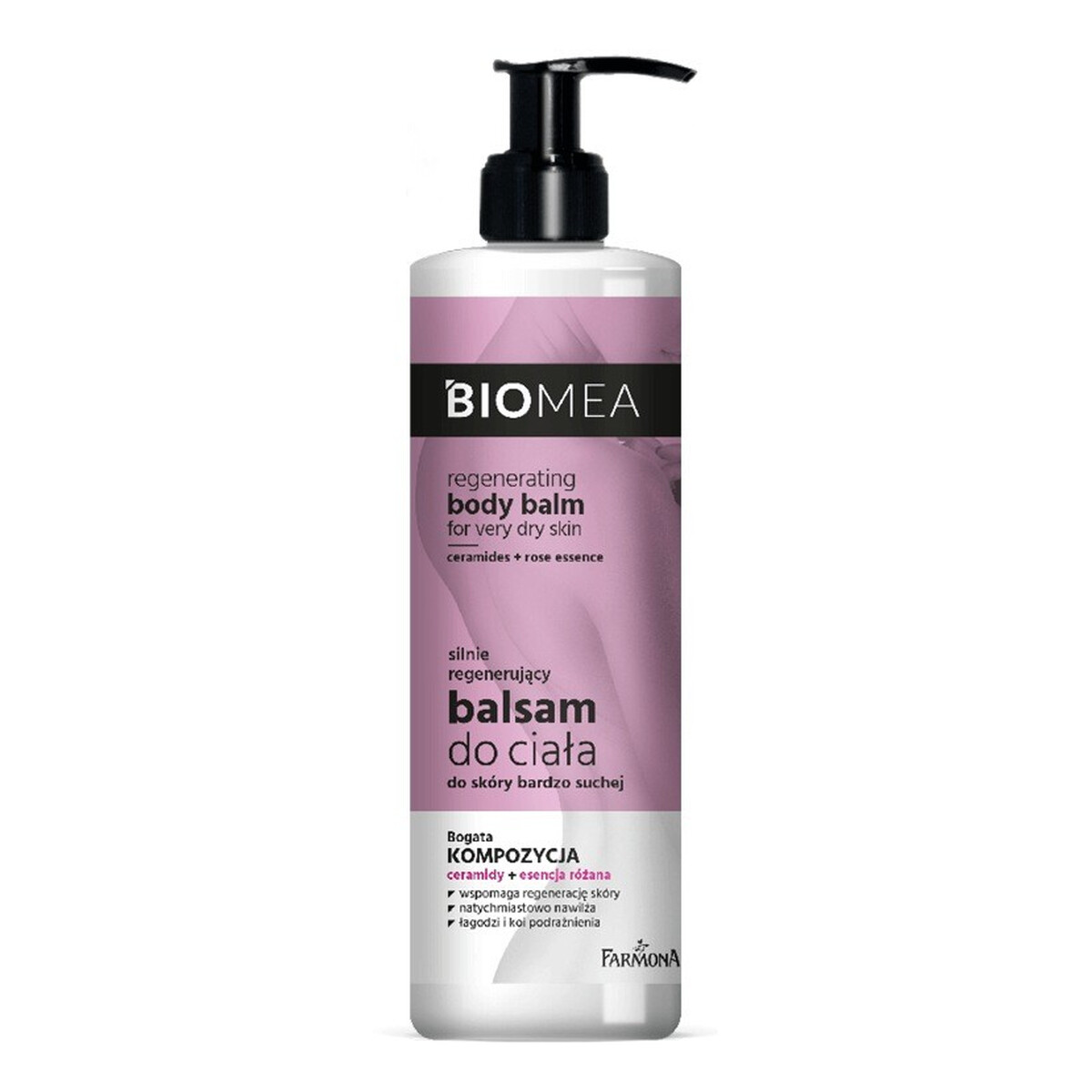 Farmona BIOMEA Silnie Regenerujący Balsam do ciała - skóra bardzo sucha 400ml