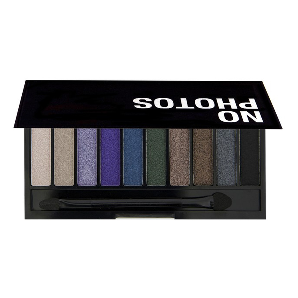 Makeup Revolution Slogan Palette I Love Makeup No Photos Please Paleta 10 Cieni Do Powiek 9g