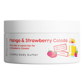 Kremowe masło do ciała o zapachu mango i truskawcolady