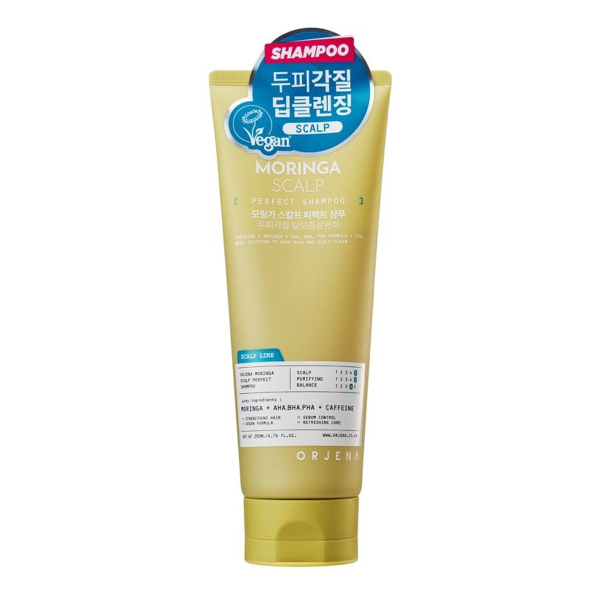 Orjena Perfect szampon do włosów odżywczy moringa scalp 200ml