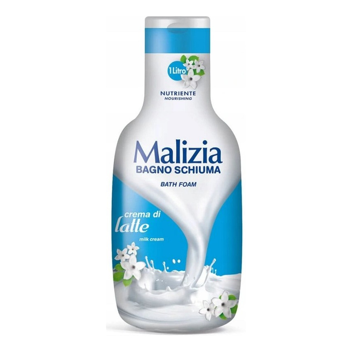 Malizia Bath foam płyn do kąpieli mleko 1000ml
