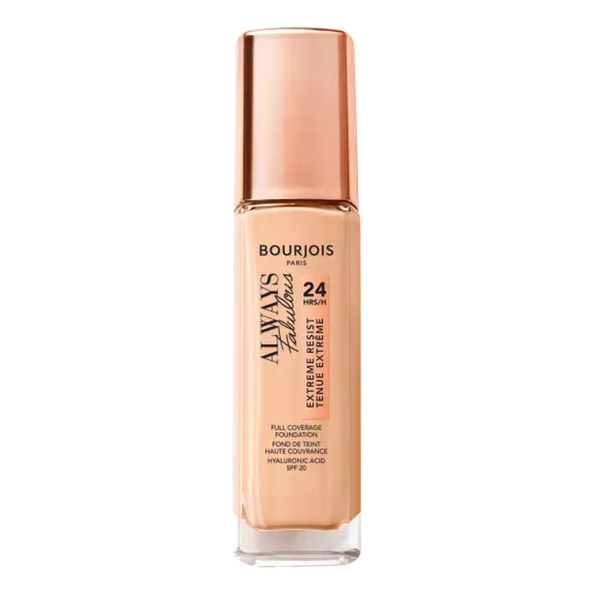 Bourjois Always Fabulous Extreme Resist Kryjący podkład do twarzy o półmatowym wykończeniu SPF20 30ml