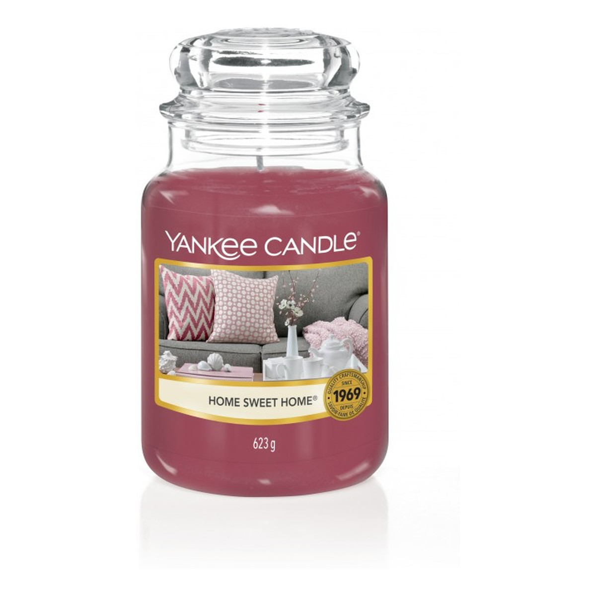 Yankee Candle Large Jar duża świeczka zapachowa Home Sweet Home 623g