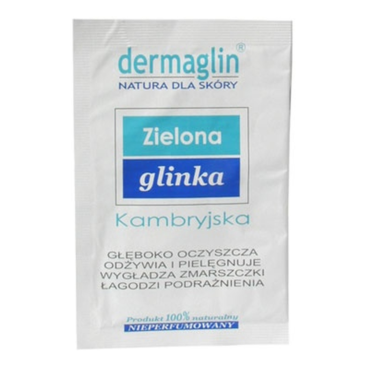 Dermaglin Maseczka Przeciwzmarszczkowa z Zieloną Glinką Kambryjską 20g