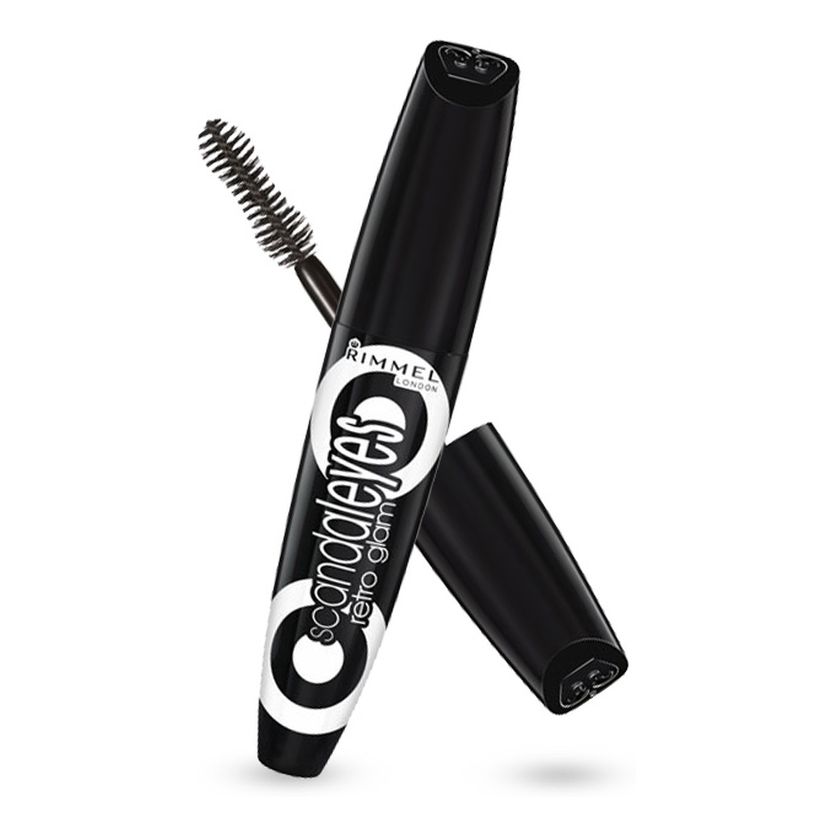 Rimmel Scandaleyes Retro Glam Maskara Tusz Do Rzęs Pogrubiający Czarny 8ml