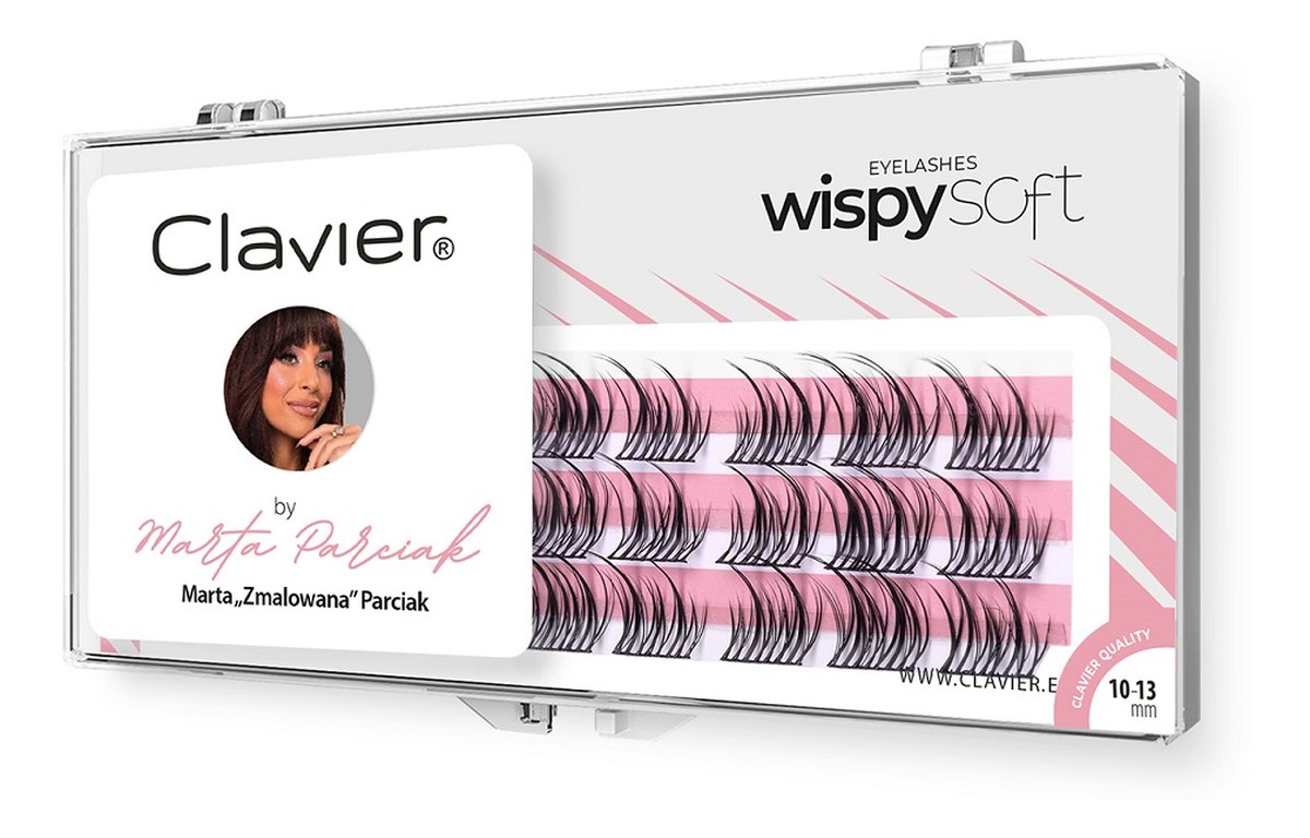 kępki rzęs – naturalny efekt wispy i lekka objętość 10-13mm