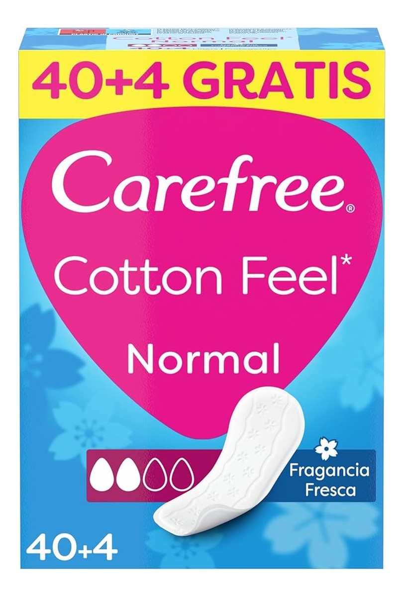 Wkładki Higieniczne Normal Cotton Fresh 44 szt