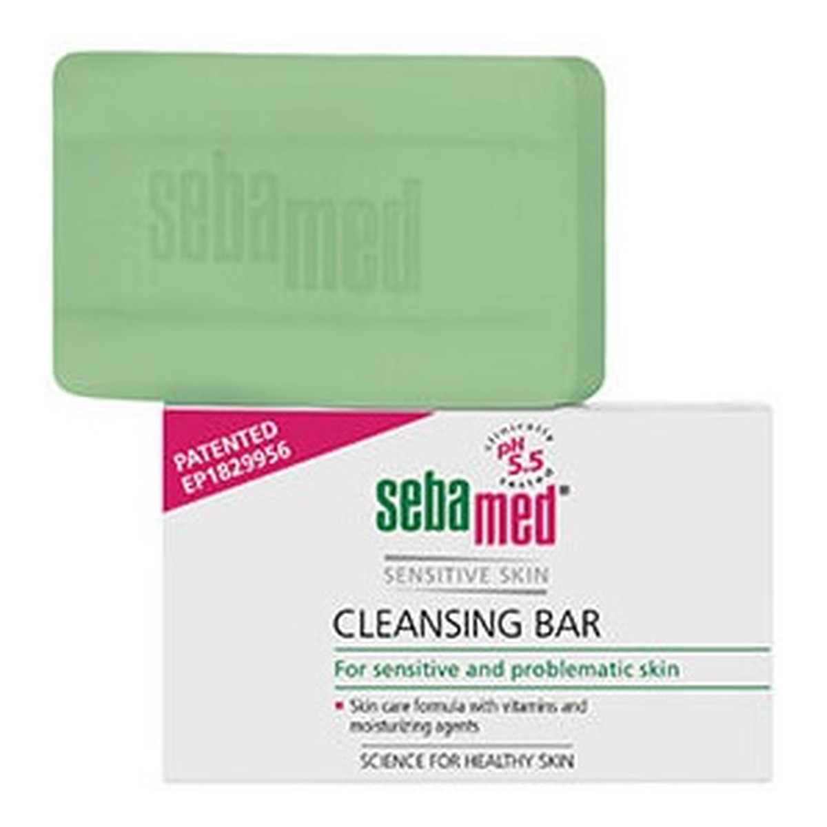 Sebamed Sensitive Skin Cleansing Bar Mydło w kostce do mycia ciała 100g