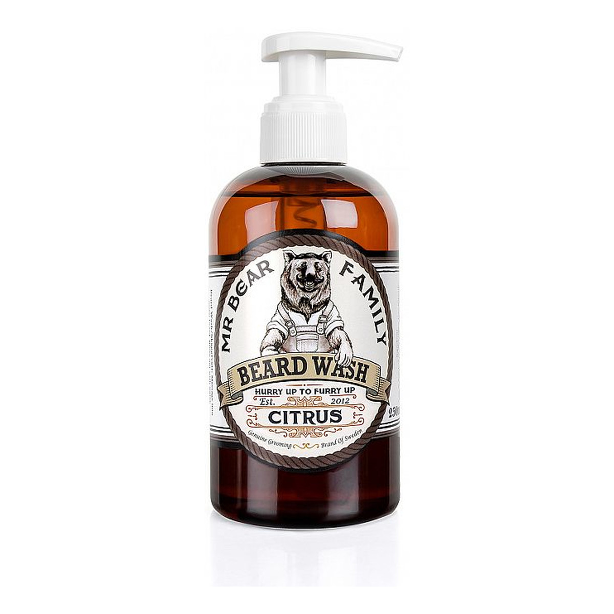 Mr. Bear Family Beard Wash Płyn do mycia brody Citrus 250ml