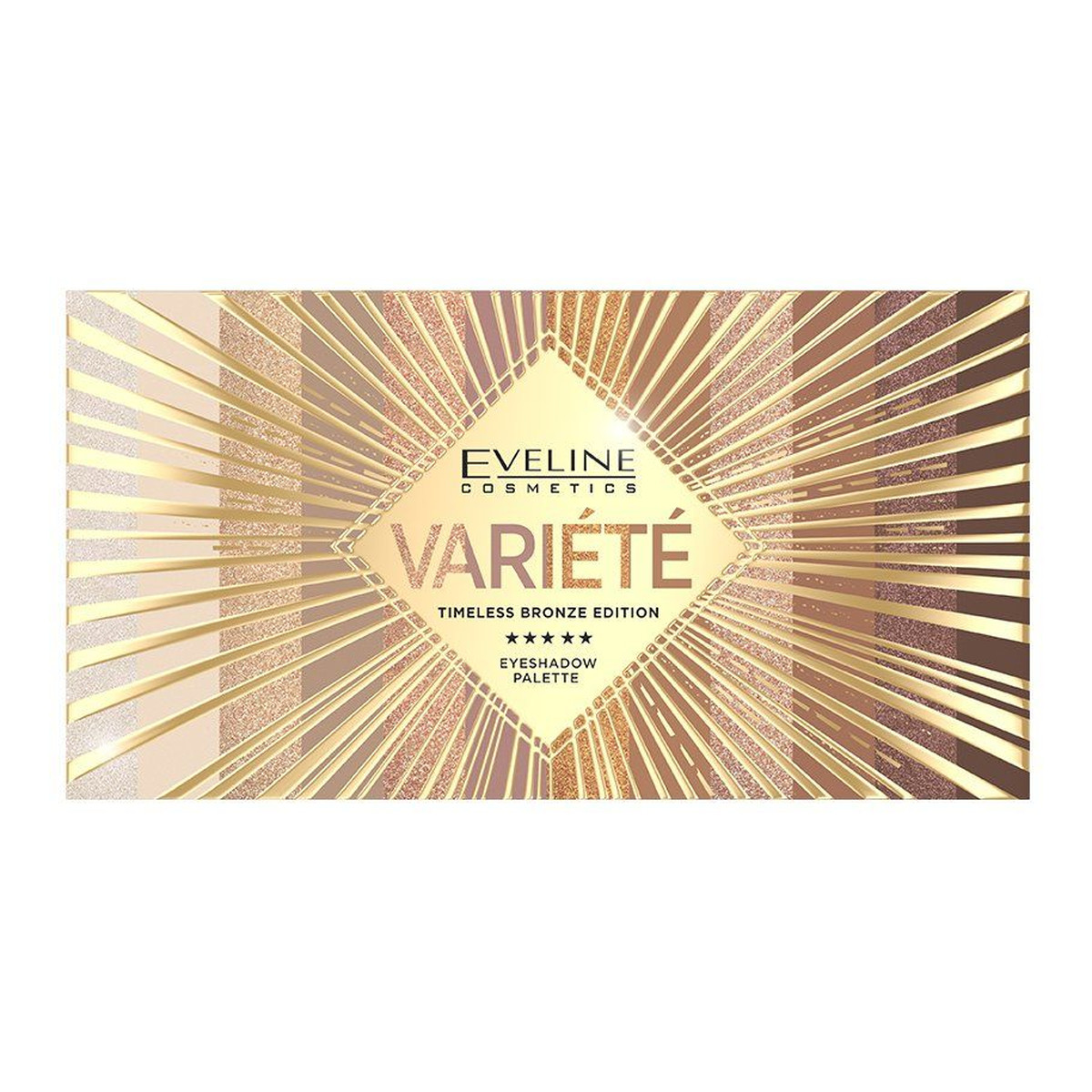 Eveline Variete Paleta 12 cieni do powiek Timeless Bronze Edition