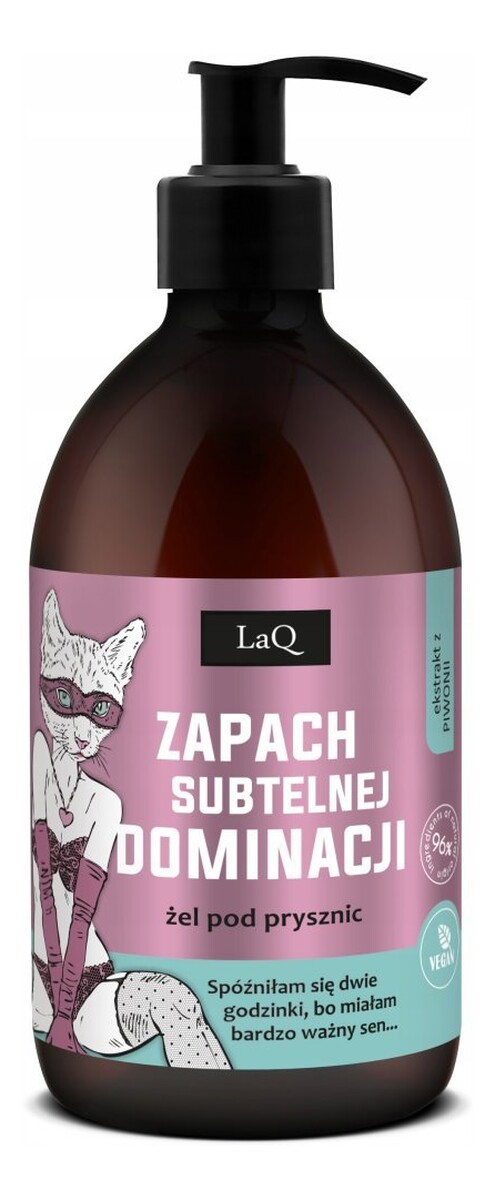 Zapach Subtelnej Dominacji żel pod prysznic Piwonia