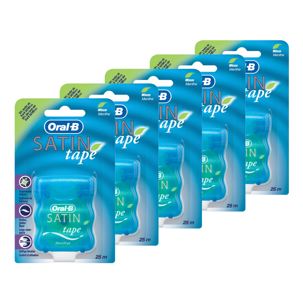 Oral-B Satin Tape Nić Dentystyczna 5szt.