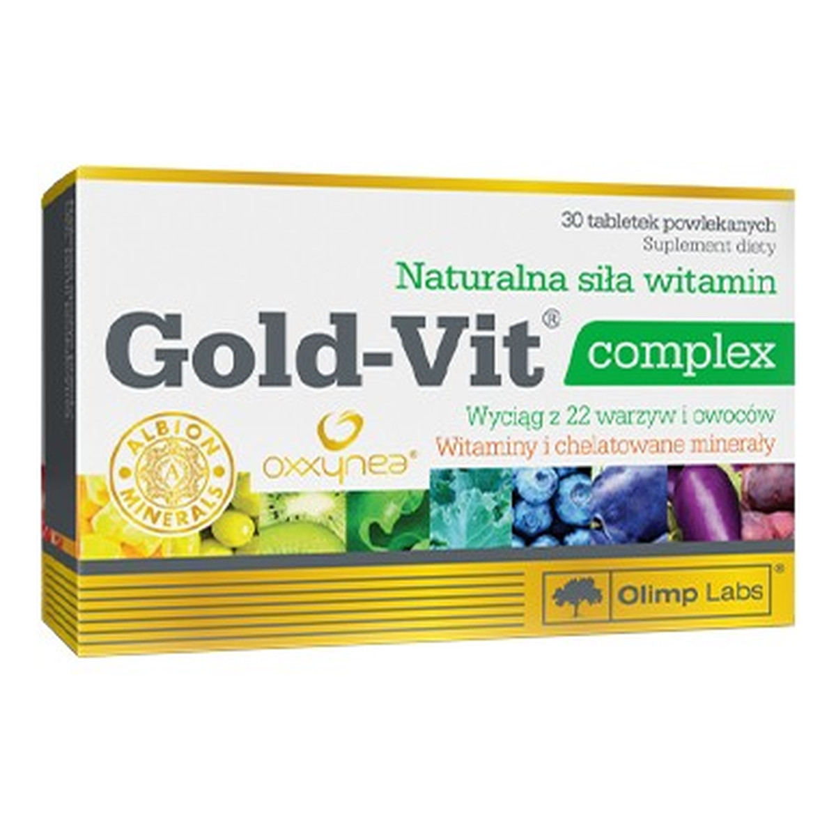 Olimp Labs Gold-Vit Complex suplement diety z kompozycją witamin i minerałów 30 tabletek