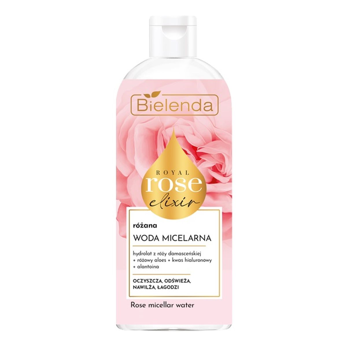 Bielenda Royal Rose Elixir różana Woda micelarna 400ml