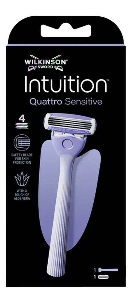 Quattro Sensitive maszynka do golenia 1 szt.