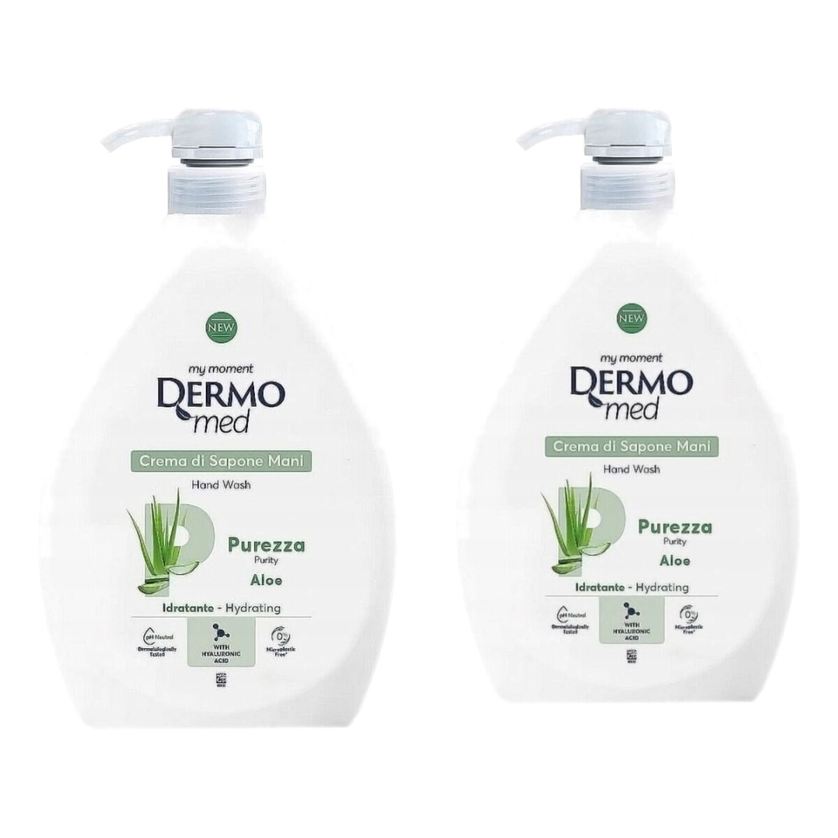 Dermomed Aloes Mydło w Płynie do Rąk 2x1L