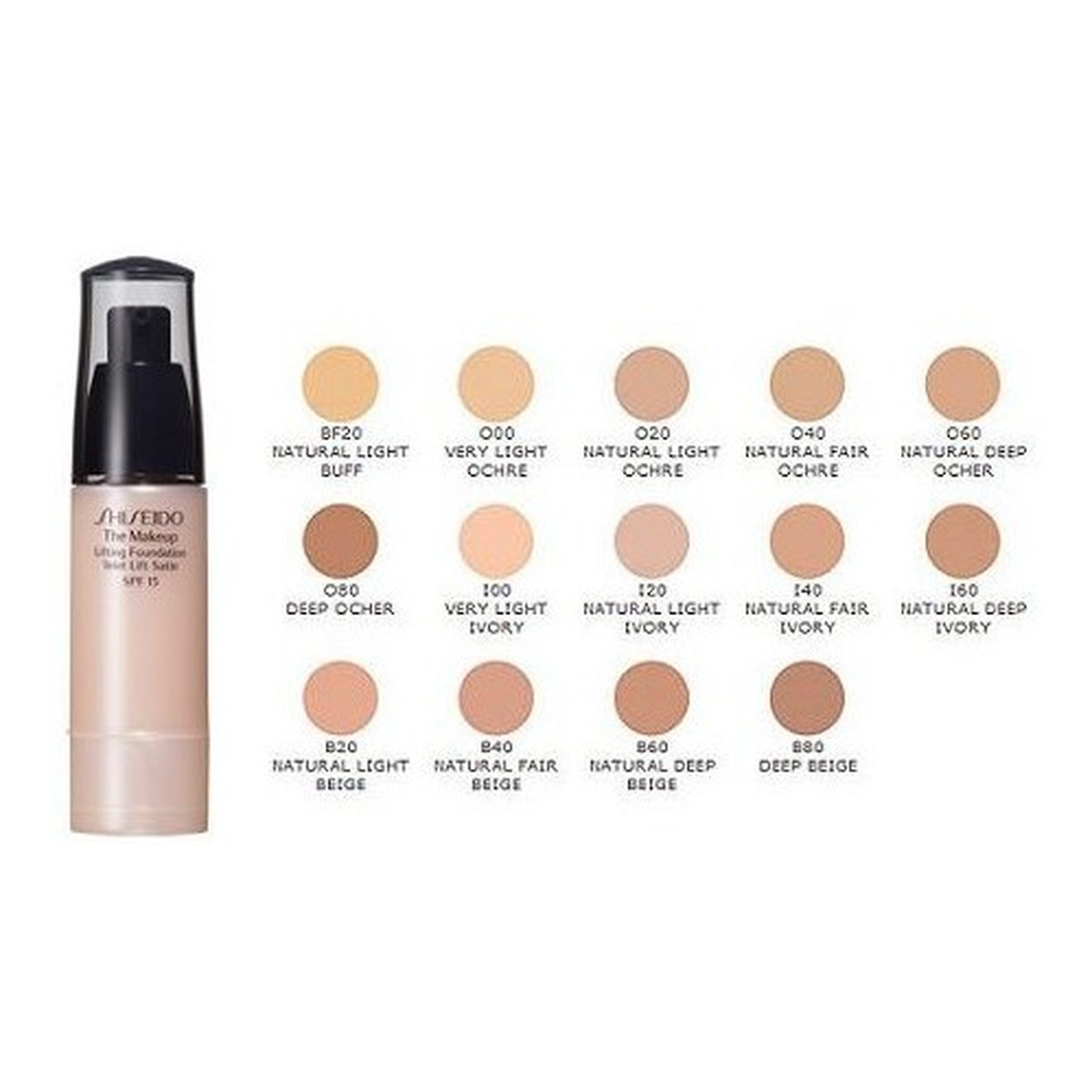 Shiseido Radiant Lifting SPF 15 rozjaśniający podkład liftingujący 30ml