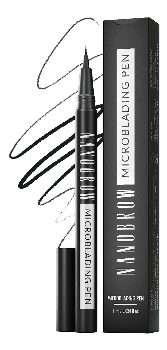 Microblading pen precyzyjny pisak do brwi espresso