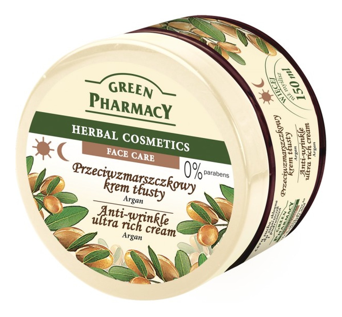 Przeciwzmarszczkowy Krem Tłusty Argan