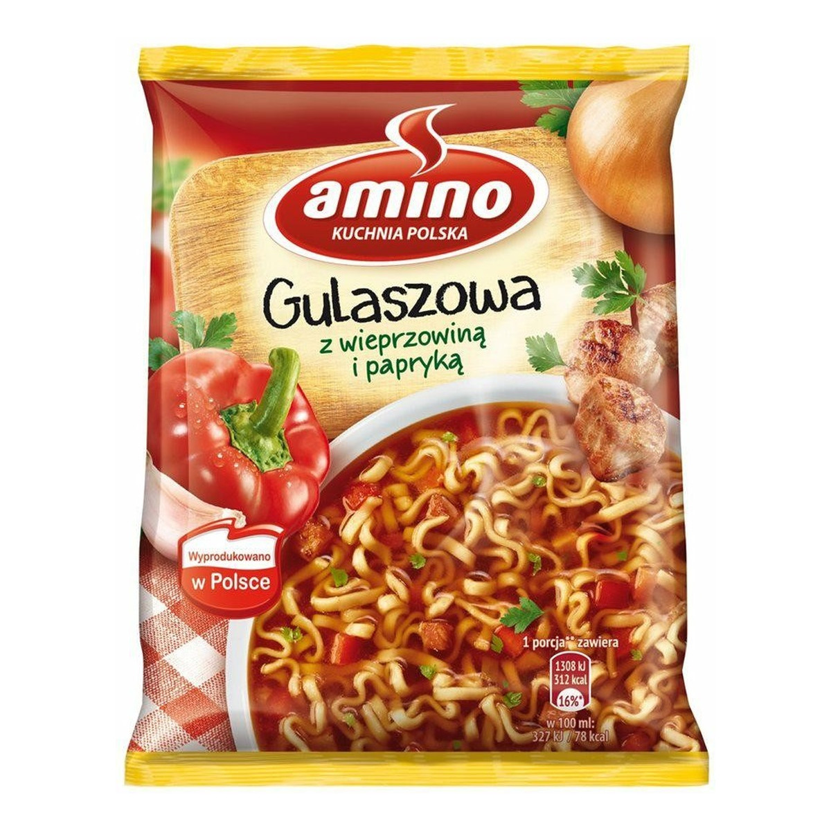 Amino zupa instant Gulaszowa 59g