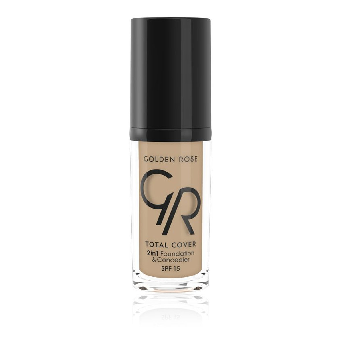 Golden Rose Total Cover 2 in 1 Foundation & Concealer Kryjący podkład i korektor do twarzy 2w1