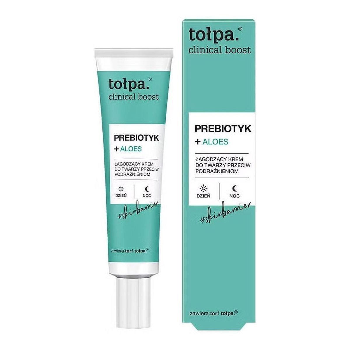 Tołpa Clinical Boost Prebiotyk + Aloes Łagodzący Krem do twarzy 40 ml