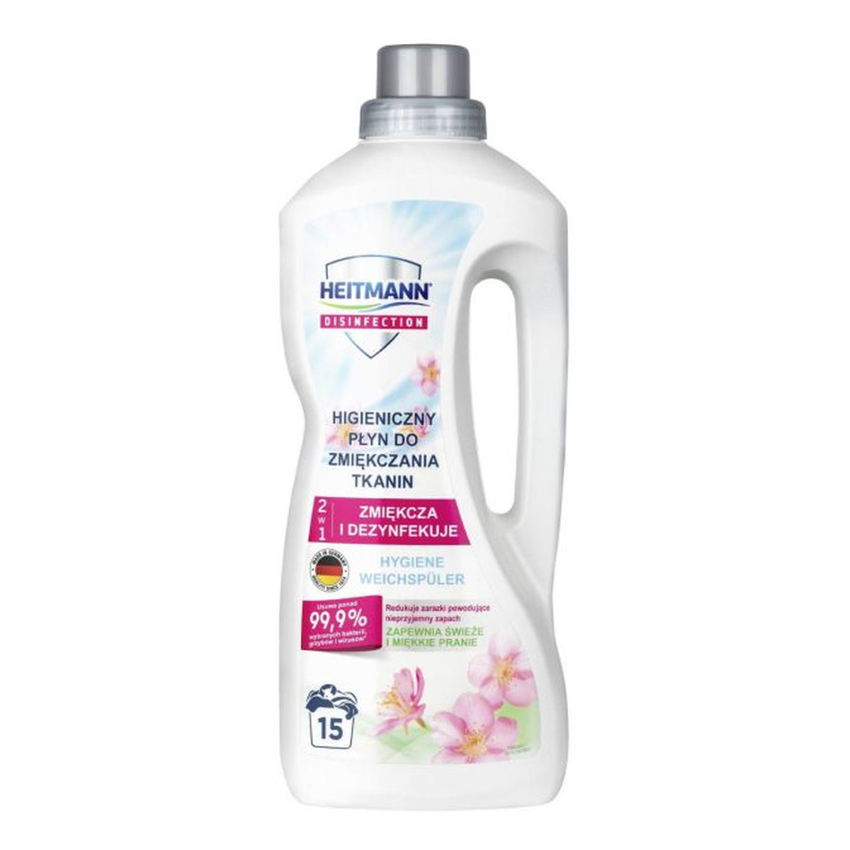 Heitmann Desinfektion Płyn Do Zmiękczania Tkanin Higieniczny 1250ml