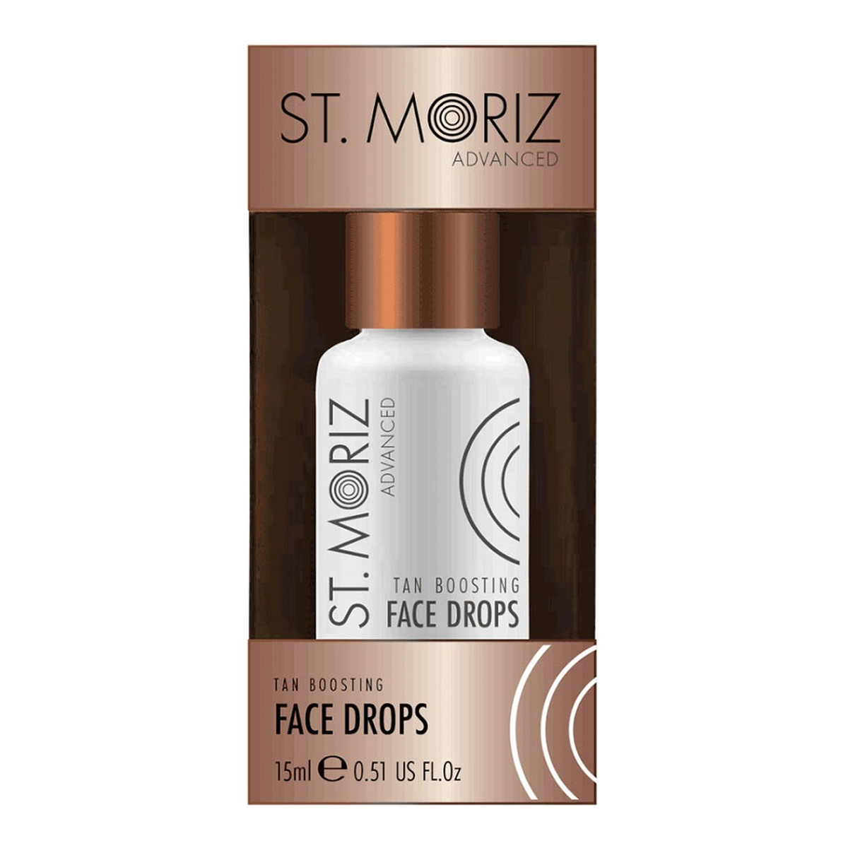 St. Moriz Advanced Pro Gradual Self Tanning Boosting Face Drops serum samoopalające do twarzy 15ml