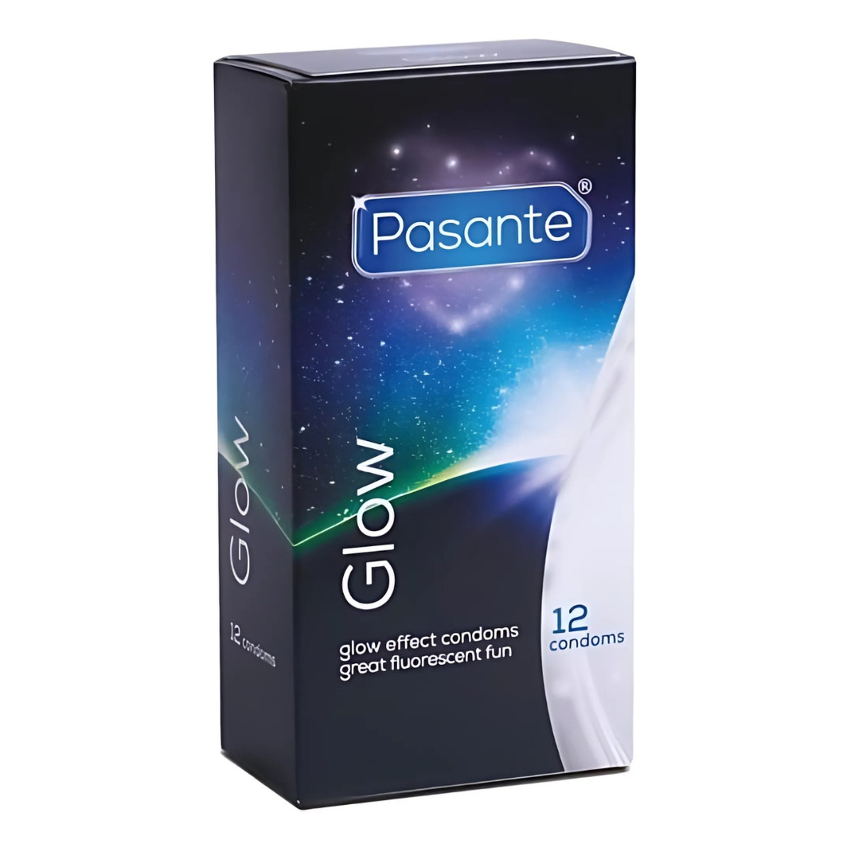 Pasante Glow prezerwatywy świecące w ciemności 12szt
