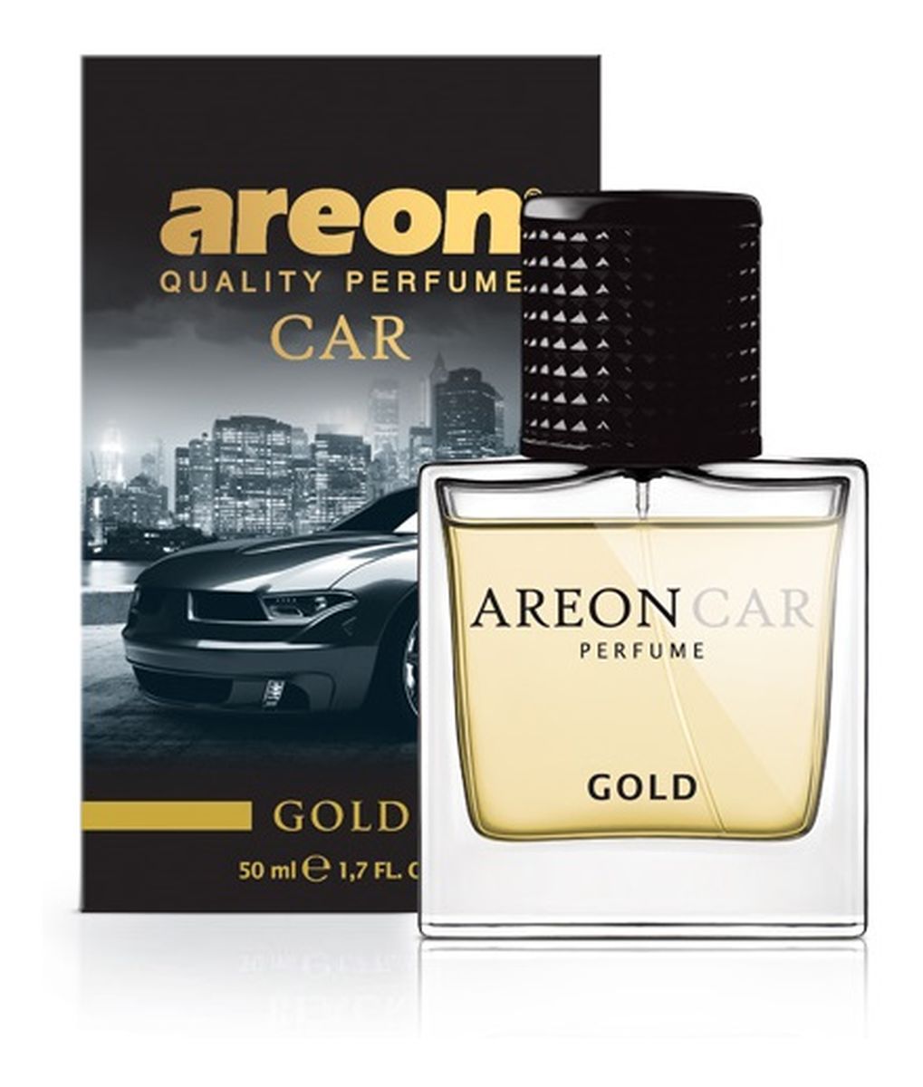 Perfumy do samochodu gold