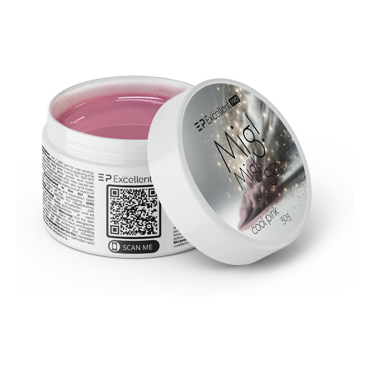 Excellent PRO Mig! Mig! Gel Żel budujący cool pink 30g