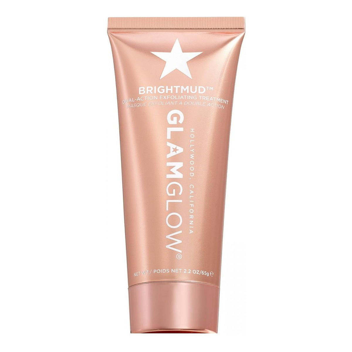 GlamGlow Brightmud dual-action exfoliating treatment złuszczająca maseczka do twarzy o podwójnym działaniu 65g