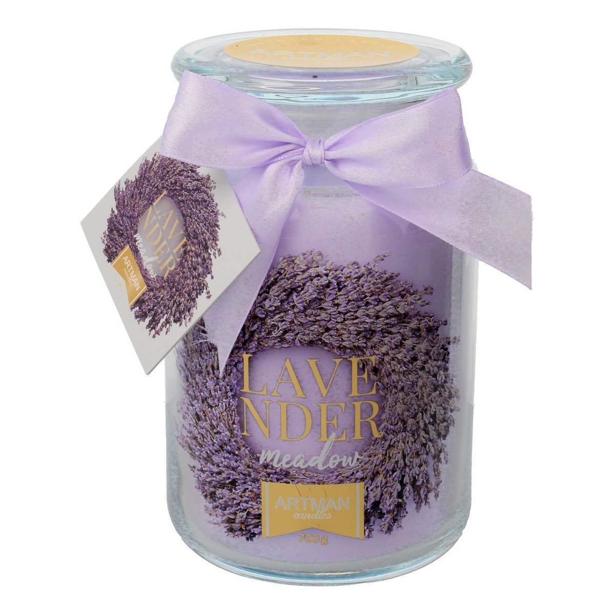 Artman Candles Lavender Meadow Świeca zapachowa słoik duży 1szt 700g