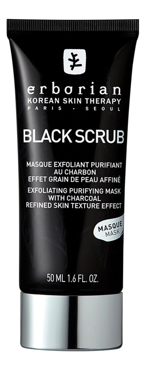 Black scrub mask oczyszczająca maska złuszczająca