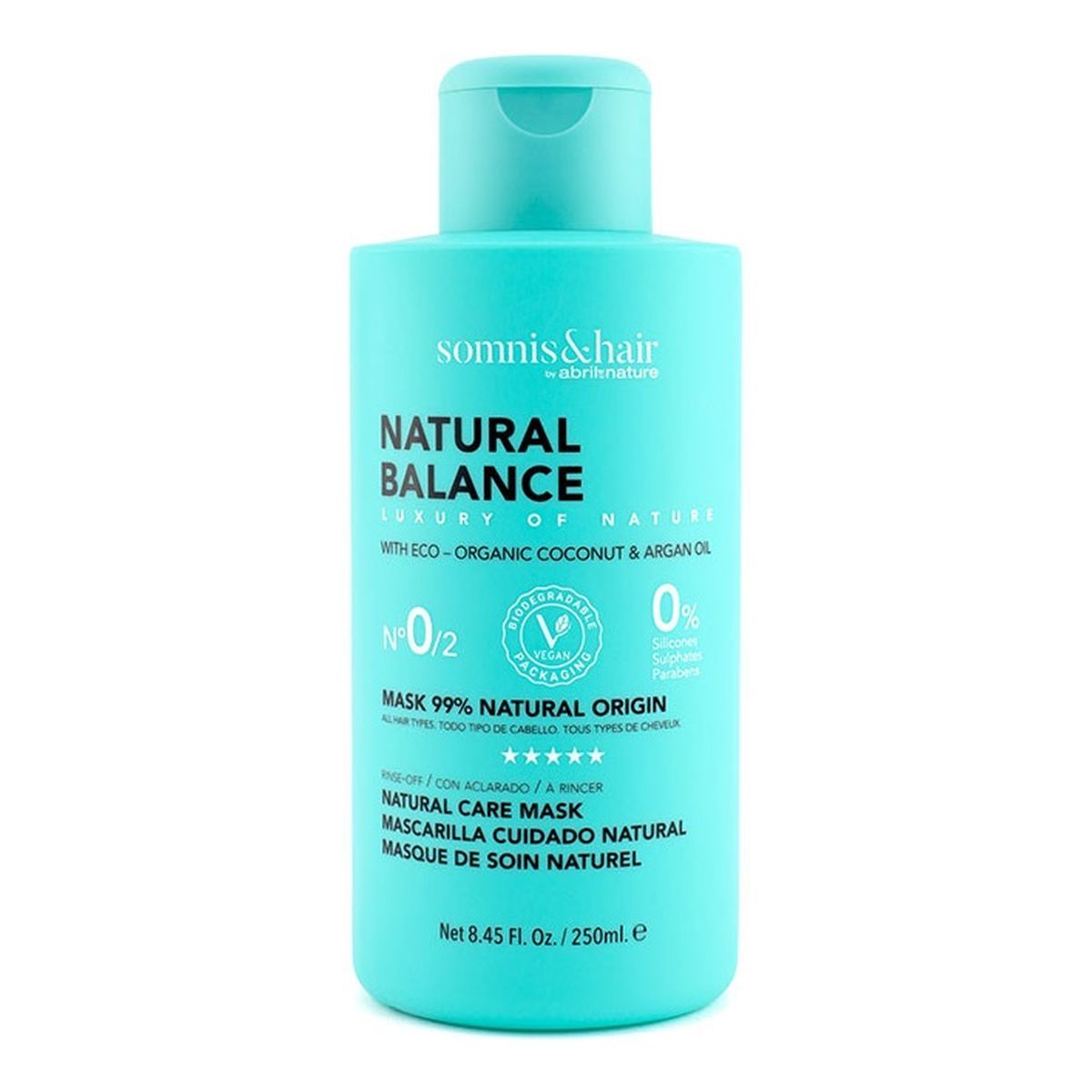 Somnis&Hair Natural Balance naturalna maska do włosów 250ml