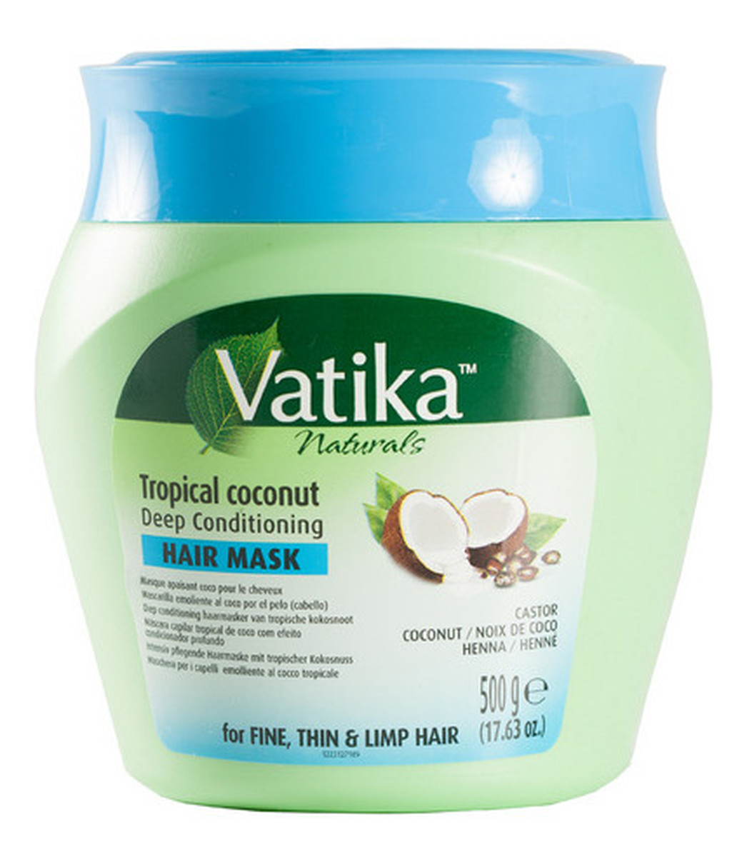Maska do osłabionych włosów z tropikalnym kokosem
