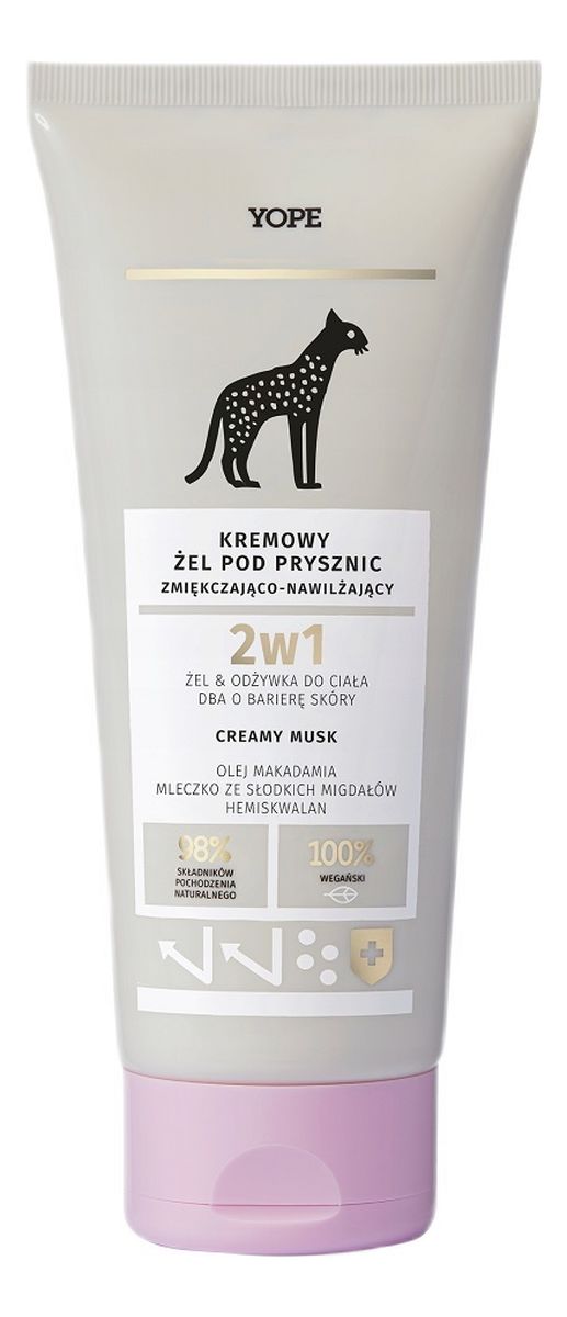 Kremowy żel pod prysznic creamy musk