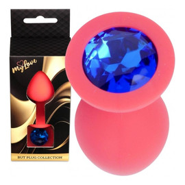 Silicone korek analny Red M