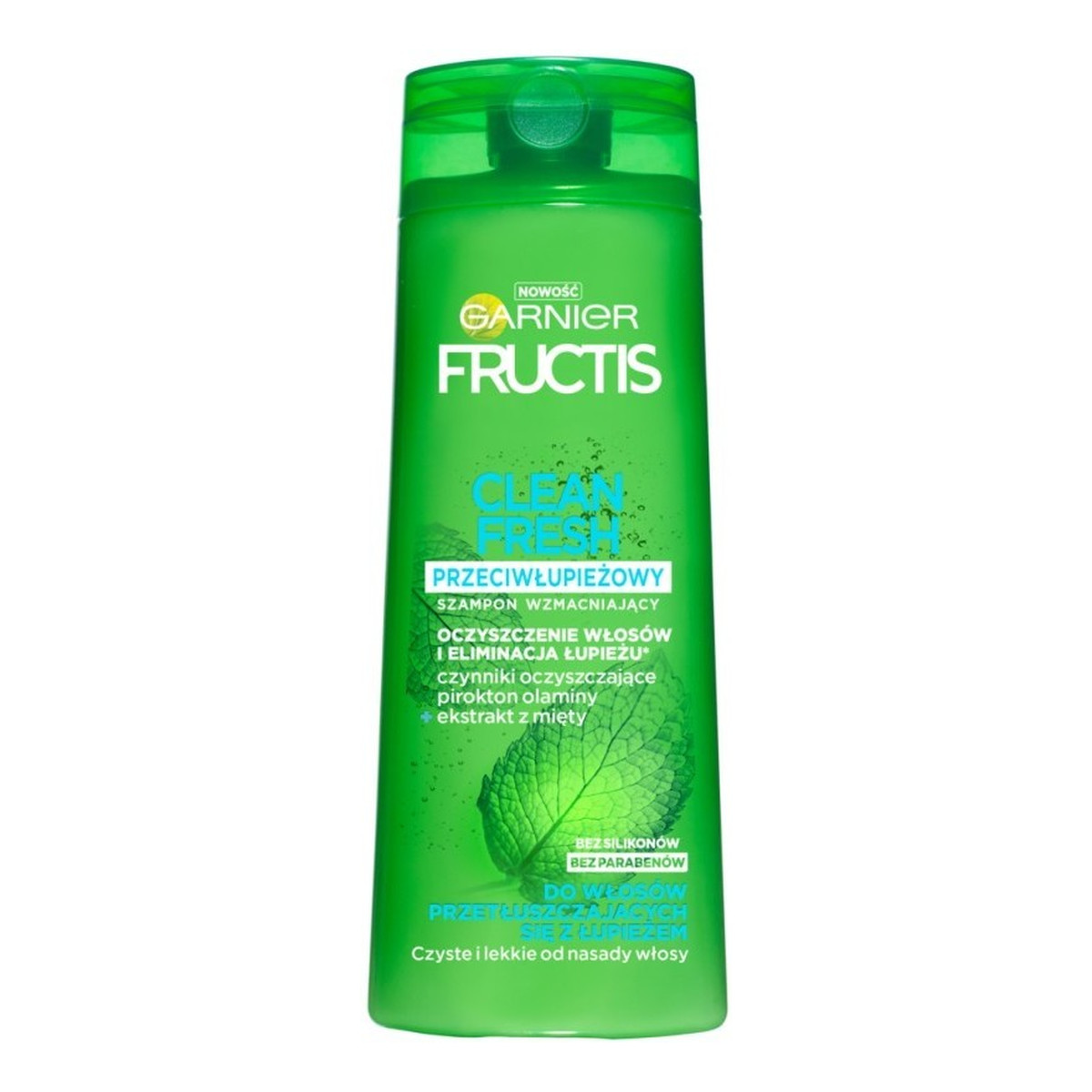 Garnier Fructis Clean Fresh szampon do włosów przetłuszczających się z łupieżem 400ml