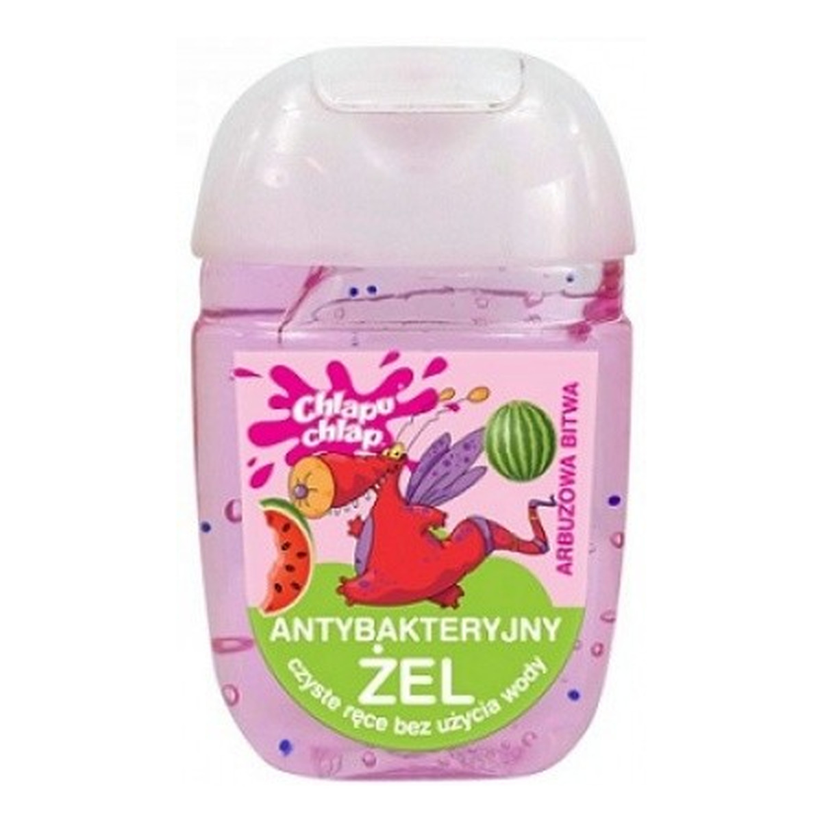 Chlapu Chlap ŻEL DO RĄK ANTYBAKTERYJNY ARBUZOWA BITWA 30ml