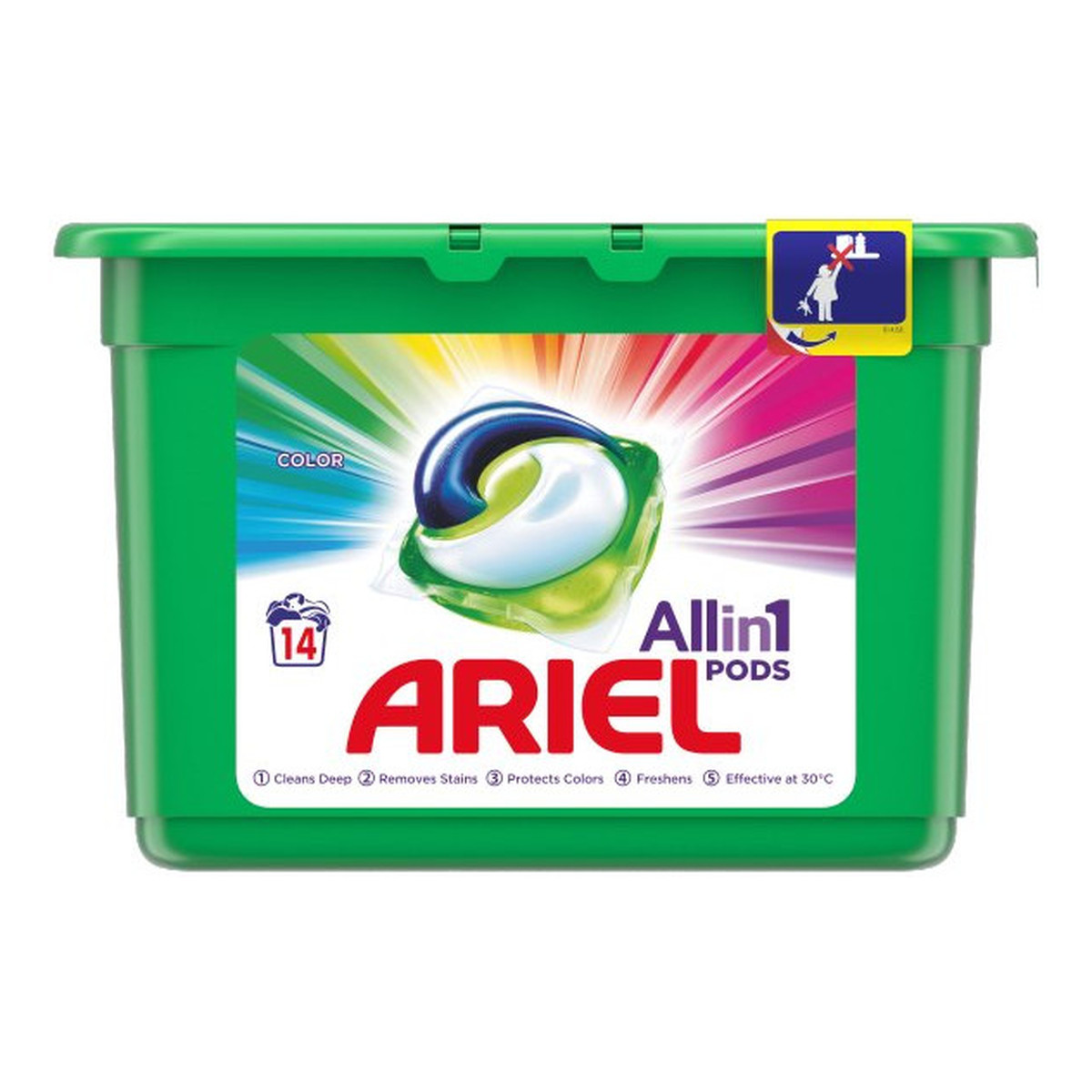 Ariel Allin1 Pods Color Kapsułki do prania 14 prań