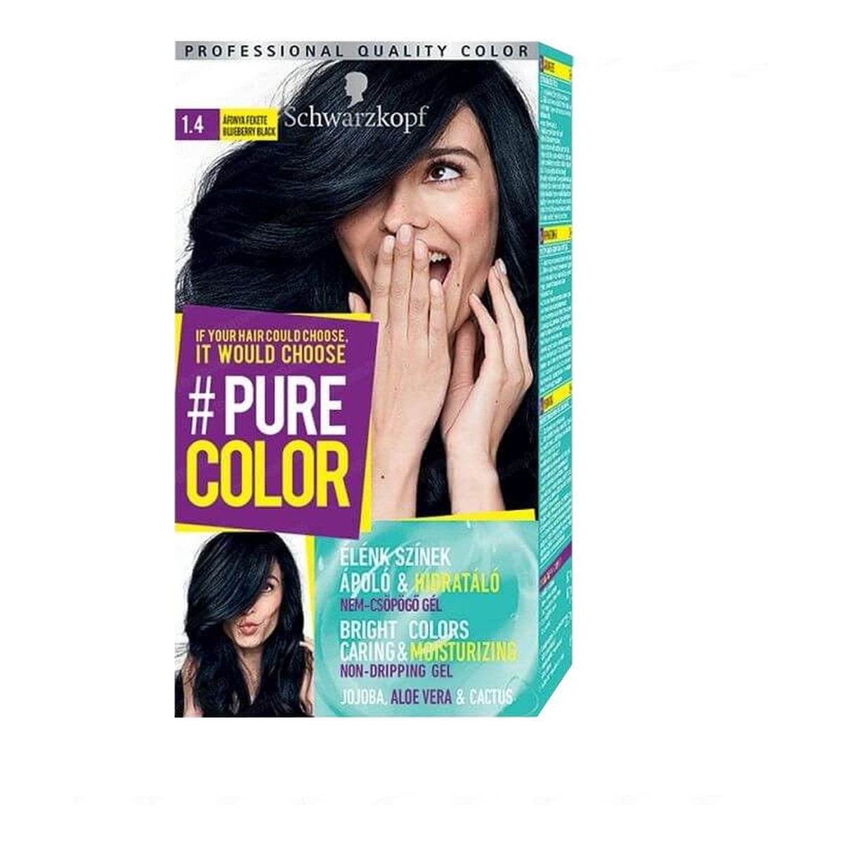 Schwarzkopf Pure Color Farba do włosów w żelu