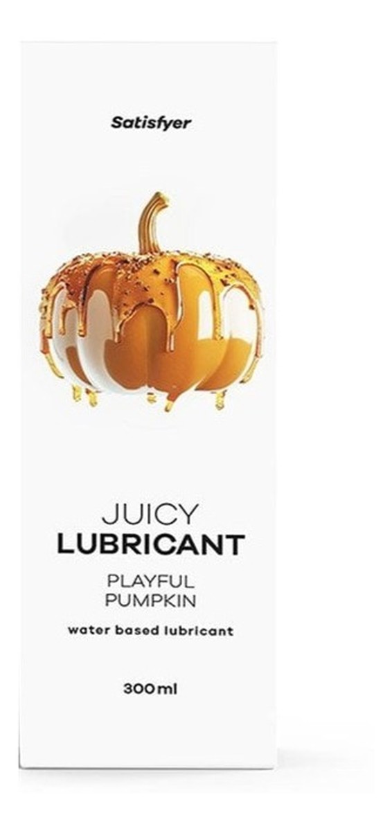 Water based lubricant lubrykant na bazie wody playful pumpkin