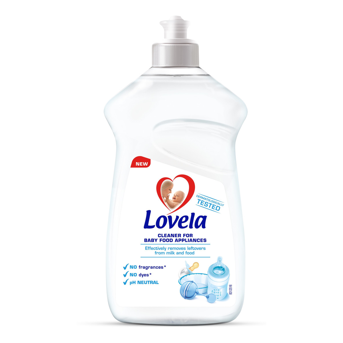 Lovela Płyn do mycia butelek i smoczków 500ml