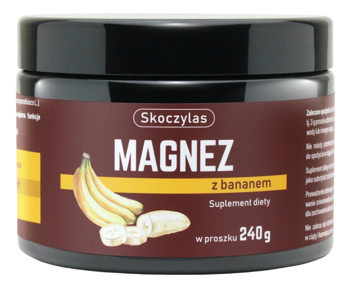 Magnez z Bananem Proszek suplement diety