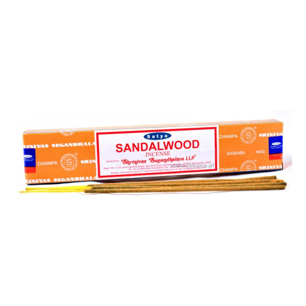 Satya Kadzidełka patyczkowe Sandalwood 15g