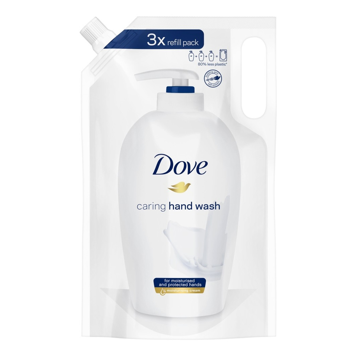 Dove Caring Hand Wash Mydło w płynie kremowe - zapas 750ml