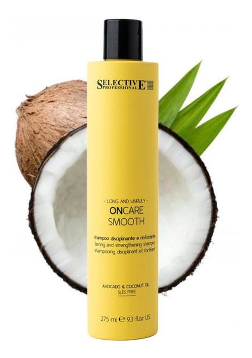 Szampon wygładzający do włosów niesfornych