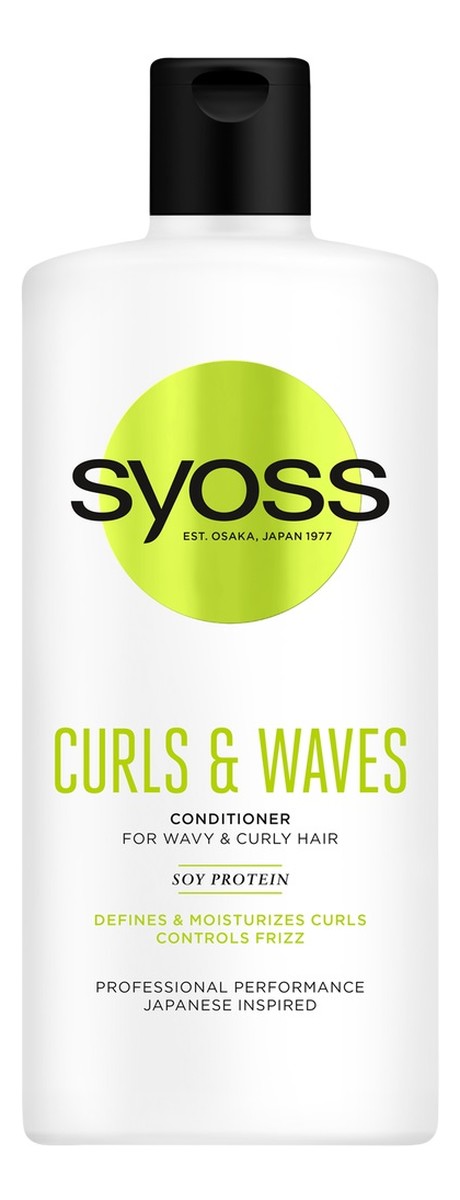 Curls & waves conditioner odżywka do włosów falowanych i kręconych