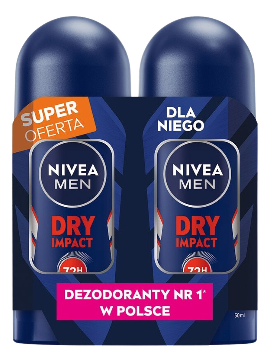 Antyperspirant w kulce duo Dry Impact 2x50 ml